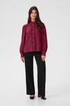 Блуза Cream Pia, бордовый - фото 4