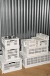 Мини-контейнер для хранения Colour Crate 8 х 13 х 34,5 см Hay, белый - фото 2