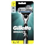 Бритва + 2 картриджа Gillette, Mach 3 - фото