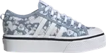 Кроссовки Adidas Wmns Nizza Platform Low 'Bleached-Out Floral', синий - фото 2