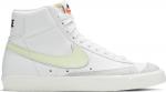 Кроссовки Nike Wmns Blazer Mid '77 'Barely Volt', белый - фото
