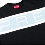 Толстовка Supreme Paneled Crewneck 'Black', черный - фото 3