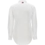 Оксфордская рубашка на пуговицах THOM BROWNE, белый - фото 4