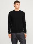 Свитер JACK & JONES Sweater JJEPerfect, черный - фото 2