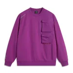 LINING Толстовка CF Tracing Outdoor Collection Unisex Cosmos Purple - фото 3