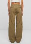 Широкие брюки-карго Karl Kani, оливковый - фото 7