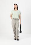 Брюки ONLY ONLKELDA EMERY PULL UP, Rock Ridge/Light Grey - фото 2