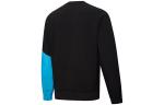 Свитер patched crew neck sweater 'black blue' Puma, черный - фото 2
