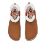 Зимние ботинки женские U.In, цвет Abstract flower butterfly - фото 27