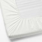 Простыня Ikea Ullvide Shaped Fitted For Replacement Mattress, 120x200 см, белый - фото 4