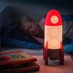 Настольная лампа светодиодная Ikea Aftonsparv, белый/красный - фото 2