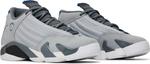 Кроссовки Air Jordan 14 Retro BG Wolf Grey, серый - фото 8