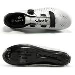 Велообувь SANTIC Road Cross Border Buckle, размер 46, белый - фото 4