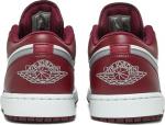 Кроссовки Air Jordan 1 Low Cherrywood Red, белый - фото 6