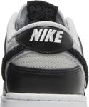 Кроссовки Nike Dunk Low 'Chenille Swoosh - Black Grey Fog', серый - фото 8