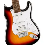 Squier Affinity Stratocaster Junior 2024 - настоящее время - 3-цветный солнечный взрыв - фото 3