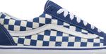Кеды Vans Old Skool Blue Checkerboard, синий - фото 2