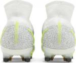 Бутсы Nike Mercurial Superfly 8 Elite FG 'White Volt', белый - фото 7