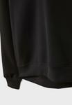 Худи Stradivarius Hoodie, Black - фото 8