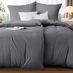 Комплект постельного белья Utopia Bedding, 4 предмета, 135x200/80x80 см, серый - фото 7