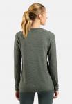 Топ ODLO Long sleeved top, Shadow Melange/Khaki - фото 2
