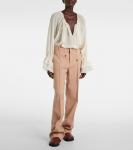 Кожаные мюли с подкладкой из овчины Nil Chloé, Sooty Brown - фото 3