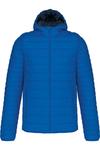 Куртка стеганая Kariban с капюшоном, синий - фото