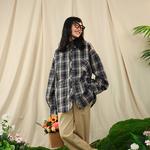 Футболка унисекс BRUMAIRE, синяя (реверсивная версия) - фото 4