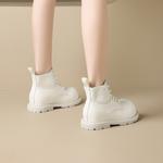 FIVE PLUS Женские ботинки Martin черные, белые - фото 5