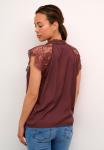 Блуза NOLA Cream, Бордо - фото 4