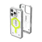 Чехол UAG Pathfinder для iPhone 16 Pro с MagSafe, Clear Active Neon - фото