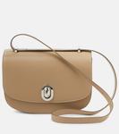 Кожаная плечевая сумка Tondo 22 Savette, Clay - фото