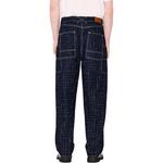 Джинсы карго weave denim KENZO, синий - фото 5