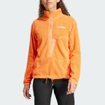 Толстовка Adidas Terrex XPLORIC High-Pile-Fleece, оранжевый - фото 4