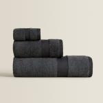 Полотенце Zara Home Premium Cotton, темно-серый - фото