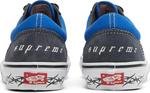 Кеды Vans Supreme x Old Skool Barbed Wire - Royal, синий - фото 6
