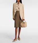 Сумка-шоппер Bale Small из кожи Loro Piana, Light Mastic - фото 5