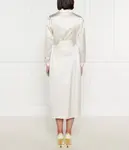 Платье с поясом Liu Jo, бежевый - фото 4