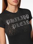 Philipp Plein футболка с кристаллами, черный - фото 4