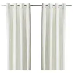 Затемняющие шторы Ikea Marete 2 шт, белый - фото 2