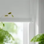 Рулонная штора, блокирующая свет Ikea Fridans, 140x195, белый - фото 5