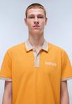 Рубашка поло Napapijri, оранжевый - фото 3