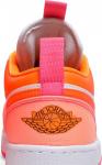 Кроссовки Air Jordan 1 Low Utility GS Crimson Pulse, оранжевый - фото 7