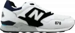 Кроссовки New Balance 878, белый/черный/серый - фото