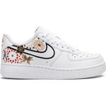 Кроссовки Nike Wmns Air Force 1 'LNY', белый/черный - фото