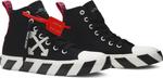 Кроссовки Off-White Vulc Sneaker Mid Black White, черный - фото 8
