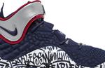 Кроссовки Nike LeBron 17 'LeBron 4 Cold Blue Graffiti', синий - фото 3