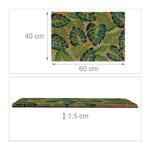 Коврик Relaxdays, 60x40 см, многоцветный - фото 3