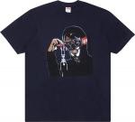 Футболка Supreme Creeper Tee 'Navy', синий - фото