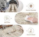 Ковер Soalmost Washable для гостиной, 183х183 см, коричневый - фото 6